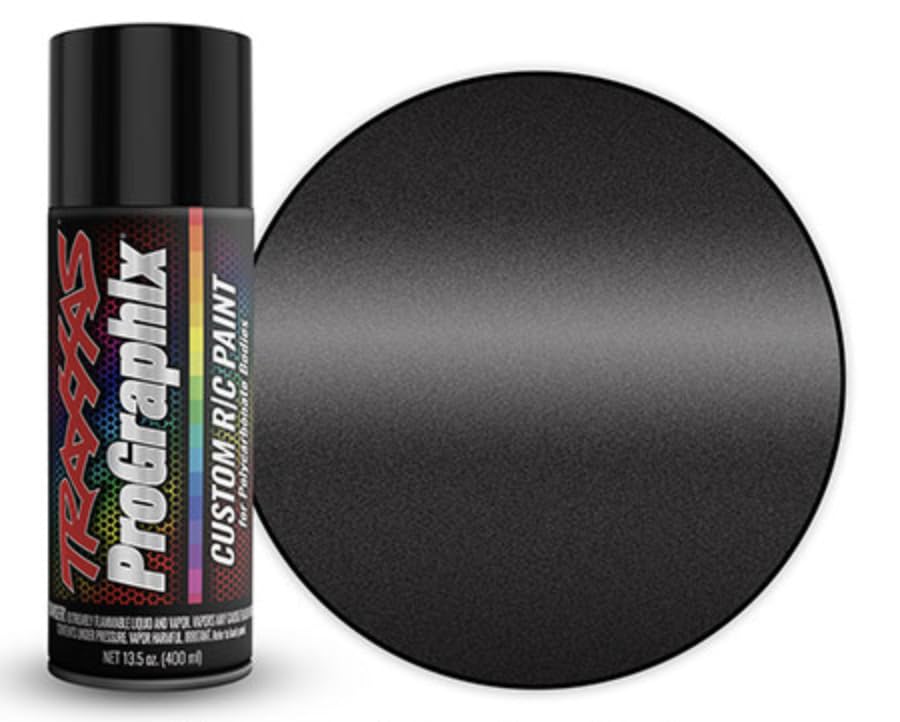 Traxxas 5075X Body Paint, Metallic Black 13.5oz