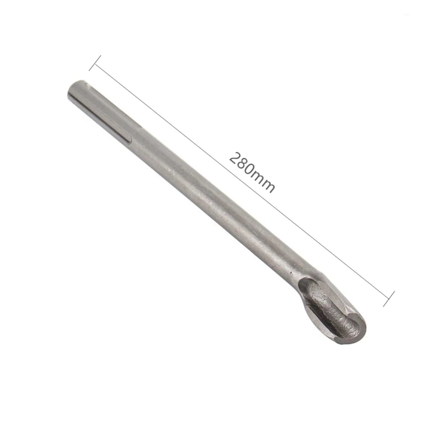 1ps Set di scalpelli SDS/Max da 1 Pezzo, 280 mm, for Martello Elettrico, Punta for scanalatura, scalpello Piatto, Rottura di Cemento, Mattoni, Muro, Foratura, muratura(Flat Chisel-20mm)