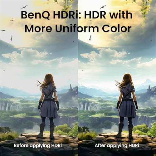 Image of BenQ EW270Q 27 inch QHD Gaming Monitor, 200Hz, 90% P3 IPS, 65W USB-C, Dual 5W Speakers, Exceptional Audiovisual Enjoyment for Movie & Binge
