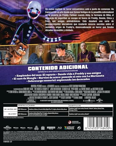Five nights at Freddy´s 2 (4K UHD + BD) - Edición Metálica [Blu-ray]