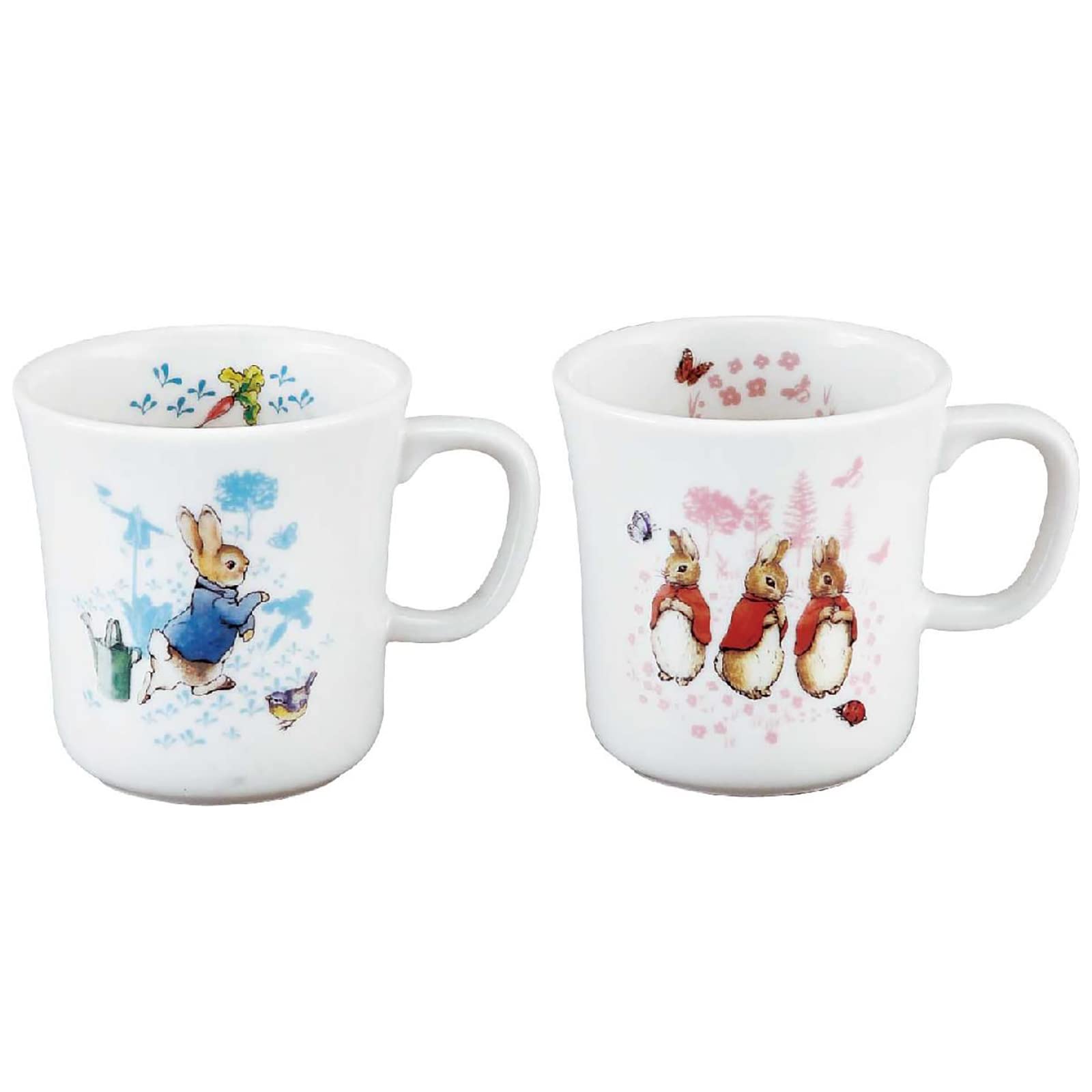 ピーターラビット　サンドイッチ皿&マグカップ2個セット ピーターラビット サンドイッチ皿&マグカップ2個セット