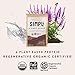 SIMPLi Regenerative Organic Certified Kidney Beans, Organic Red Kidney Beans High in Fiber and Plant-Based Protein, Rich in Iron and Antioxidants for Immune Suppo, (4 Pack, 12 oz each)