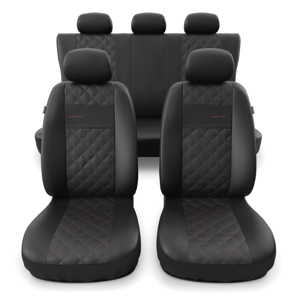 Mossa Fundas Asientos Coche aptas para Ford Focus I II III IV 1998-. PRF-RD | Hatchback, Cabrio, Familiar, Berlina, Furgoneta