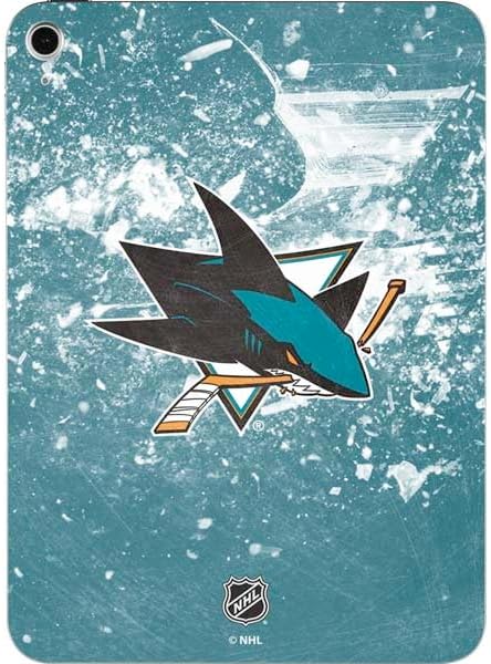Skinit Decal Tablet Skin Compatible with iPad 11th Gen (2025) - Officially Licensed NHL San Jose Sharks Frozen Design