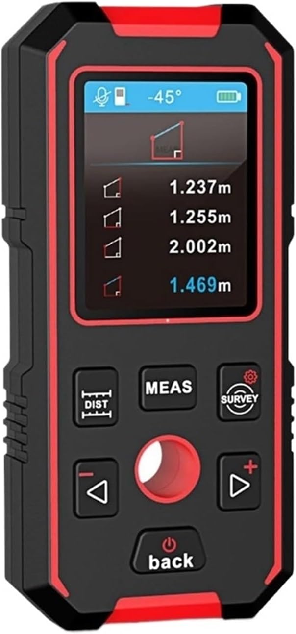 stud finder, Stud Finder Wall Scanner Stud Finder Plastic Laser Distance Measure 3 in 1 Electronic Wall Scanner Sensor, Black