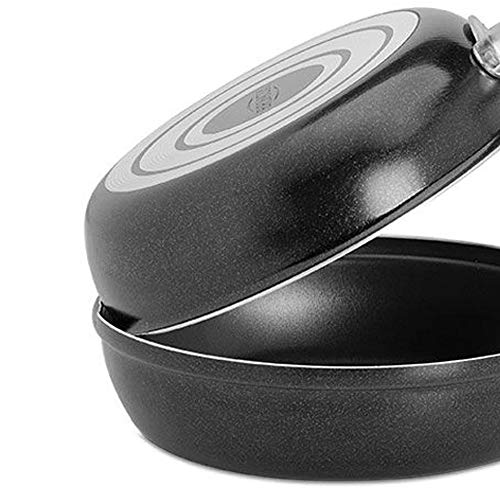 Omeleteira Ebony, 18 X 7,5 Cm, 0,75L, Brinox, Preto