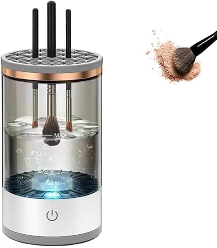 Limpador De Pincel Maquiagem Elétrico USB Lavador Profissional de Pinceis