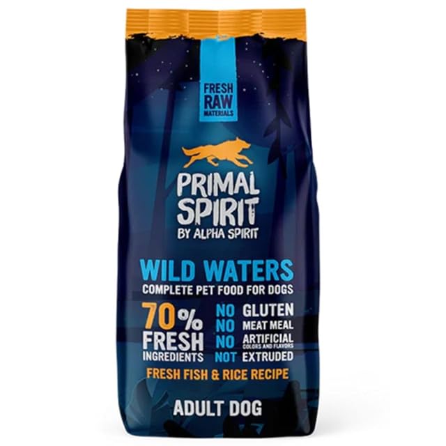 ANIMALUJOS - Primal Wild Waters Pienso Semihúmedo para Perro Adulto con Pescado Fresco Digestión Sensible…