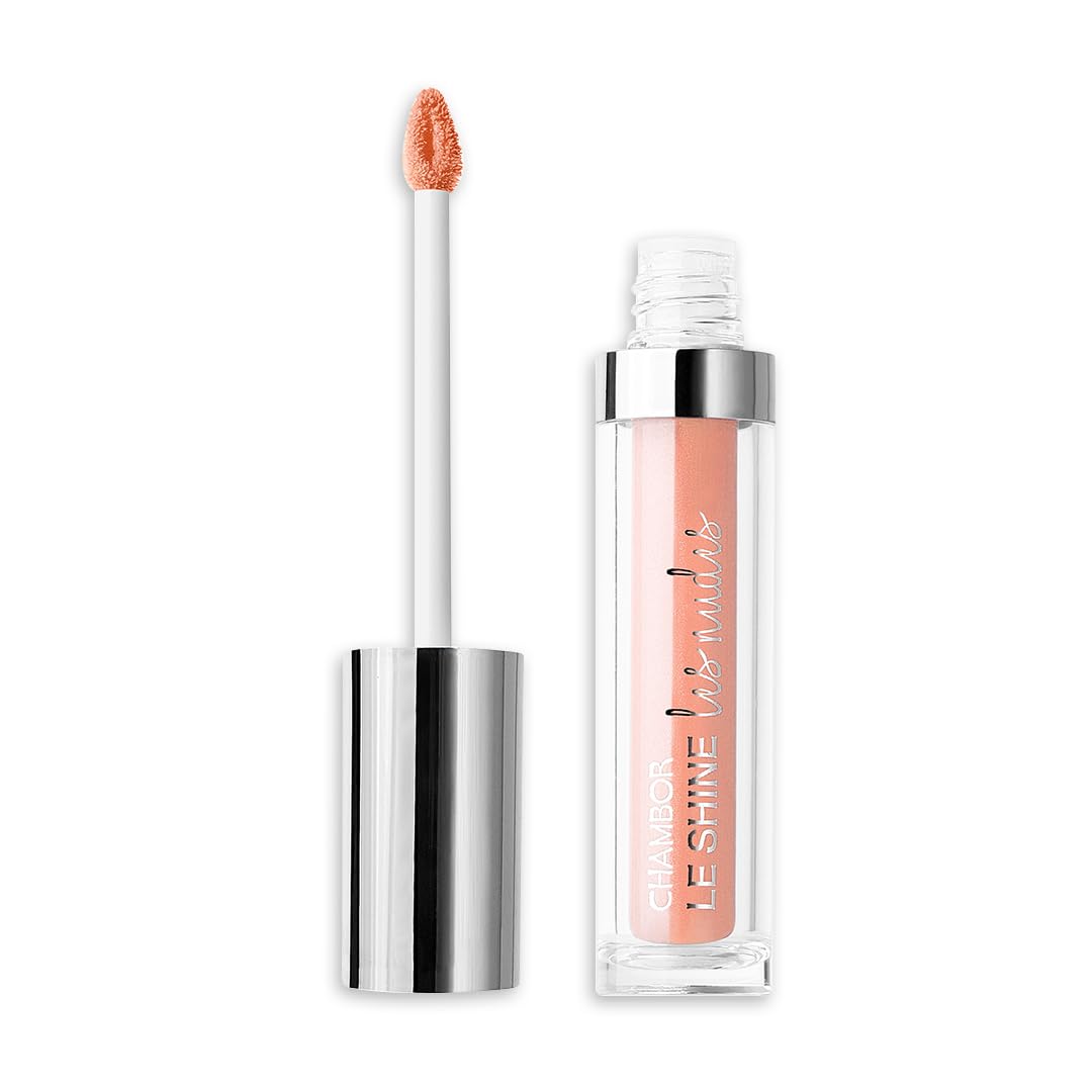 Chambor Le Shine Les Nudes – Limited Edition – Plumping Effect Lip Gloss - Hint #206-picture-49