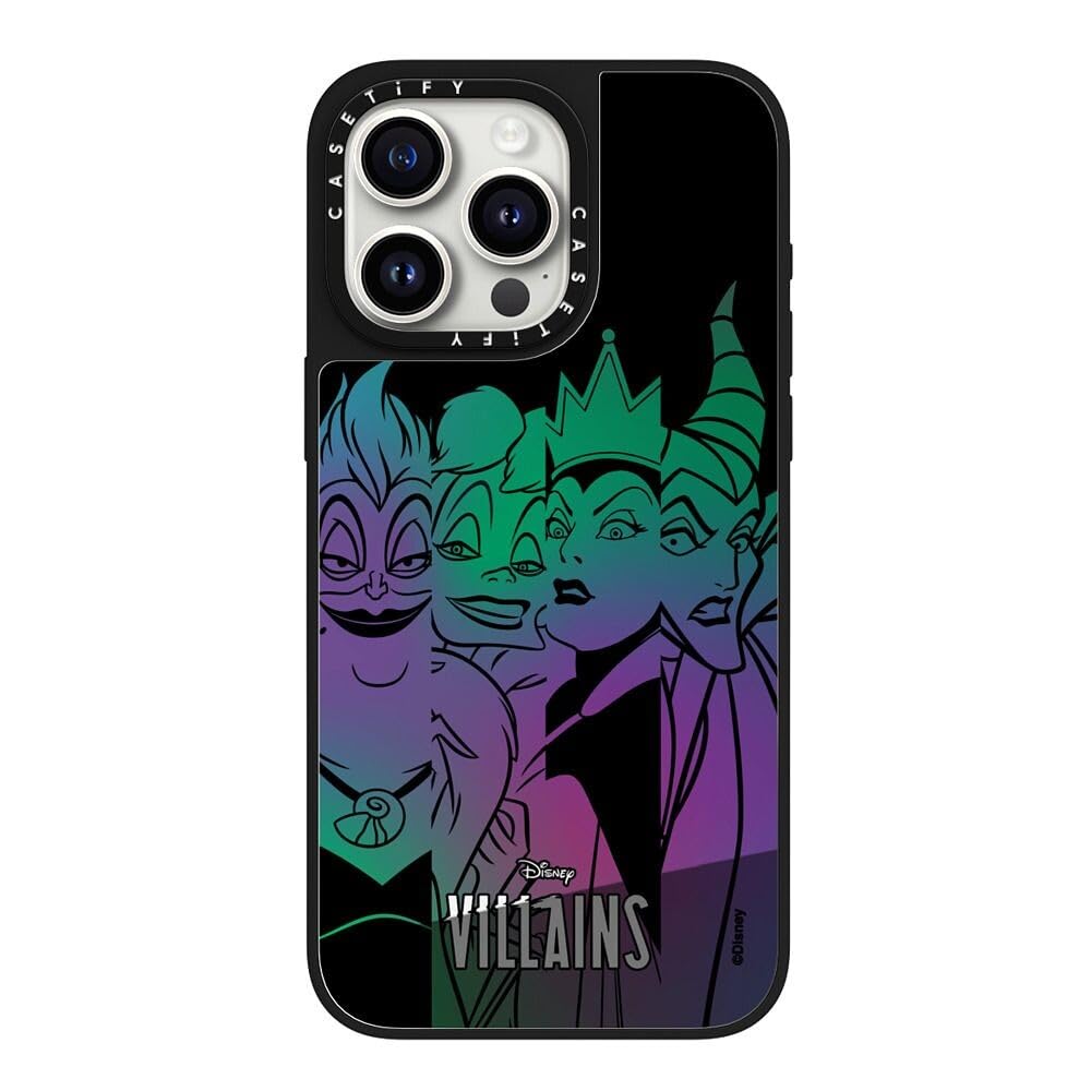 【最終！】 casetify iPhone15pro用ディズニーヴィランズケース Amazon.com: CASETiFY Clear iPhone 15 Pro Max Case [Villains