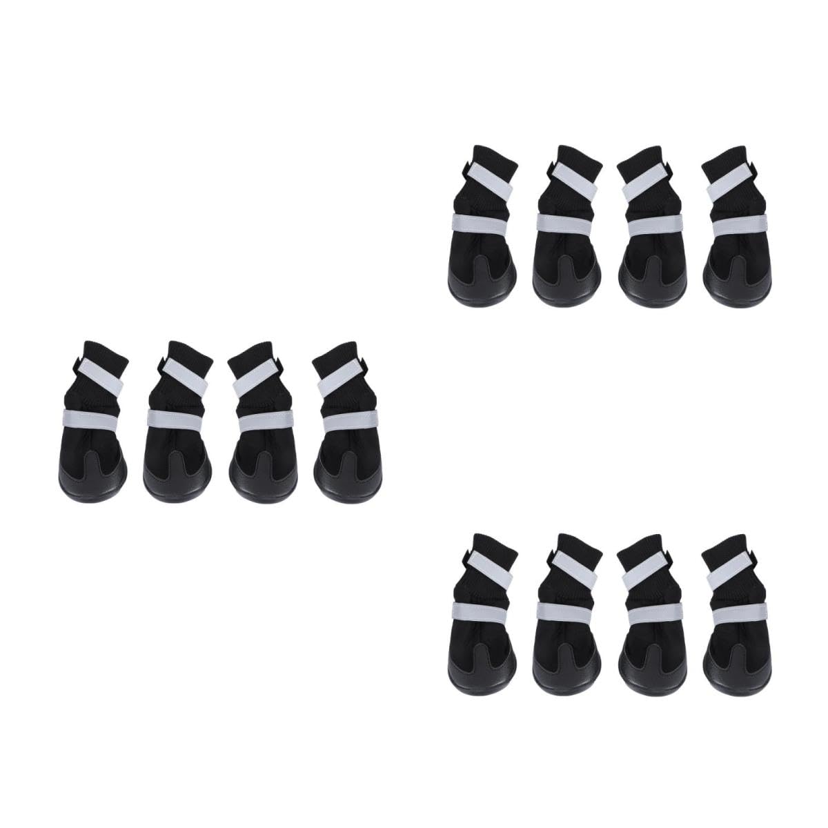 minkissy 12 STK hundeschuhe Hundepfotenschutz Hundestiefel & Pfotenschützer Chihuahua-Schuhe Schneestiefel Stiefel für Haustierhunde Hund warme Stiefel der Hund Haustier Hund Winterschuhe