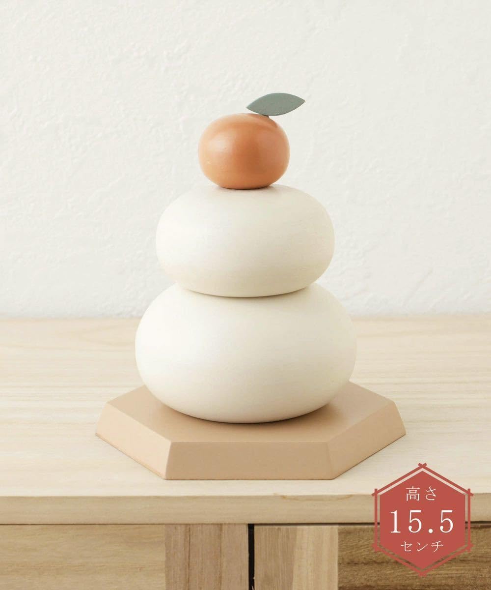 Amazon.co.jp: 3COINS スリーコインズ お正月 鏡餅 門松 セット