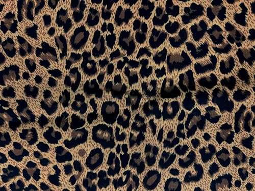 Premium 44-Inch Leopard Print 100% Cotton Fabric - Versatile Brown Cheetah Pattern for DIY Sewing and Crafting Projects 7 Premium 44-Inch Leopard Print 100% Cotton Fabric - Versatile Brown Cheetah Pattern for DIY Sewing and Crafting Projects - Image 6