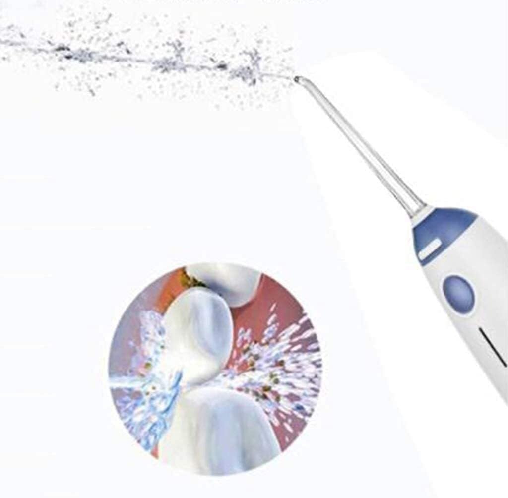 GeRRiT Idropulsore Senza Fili for Denti Irrigatore Orale Dentale, Portatile e Ricaricabile Impermeabile Potente Durata della Batteria Detergente for Denti ad Acqua for Viaggi a Casa