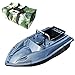 R&P Pêche sans Fil Intelligent Bait Boat, Double Moteur Speedboat, 1640ft Télécommande Fish Finder Bateau,1.5kg Chargement, Détecteurs de Poissons