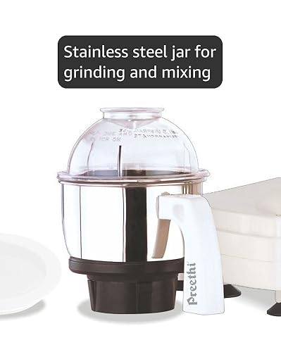 Amazon.com: Preethi MG146 Eco Twin 2-Jar Mixer Grinder, Medium