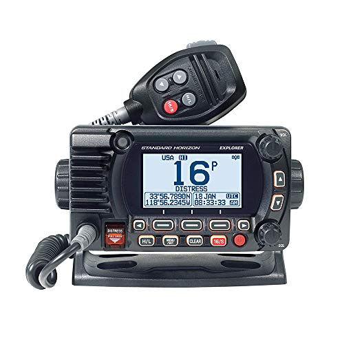 VHF Standard Horizon GX1850GB Explorer avec GPS pour naviguer en mer en sécurité