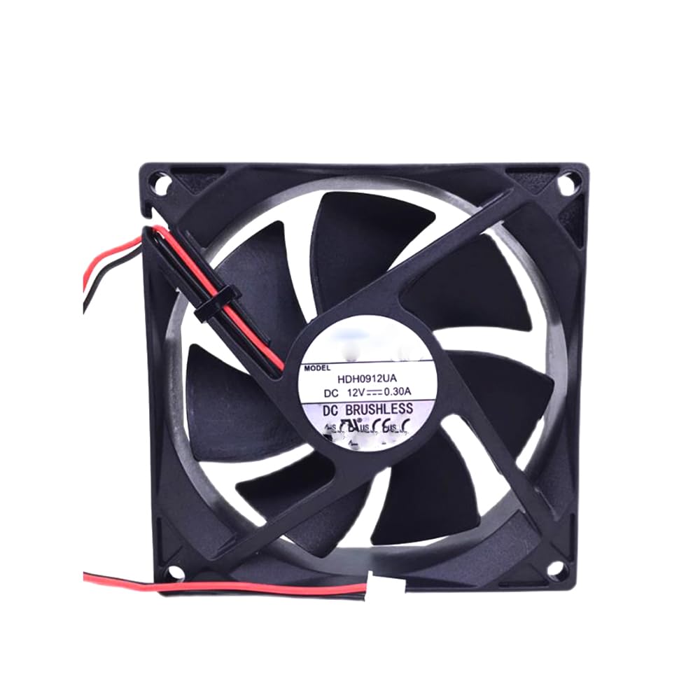 Amazon.com: Cooling Fan for HXH HDH0912UA DC12V 0.30A 9CM 2PIN New