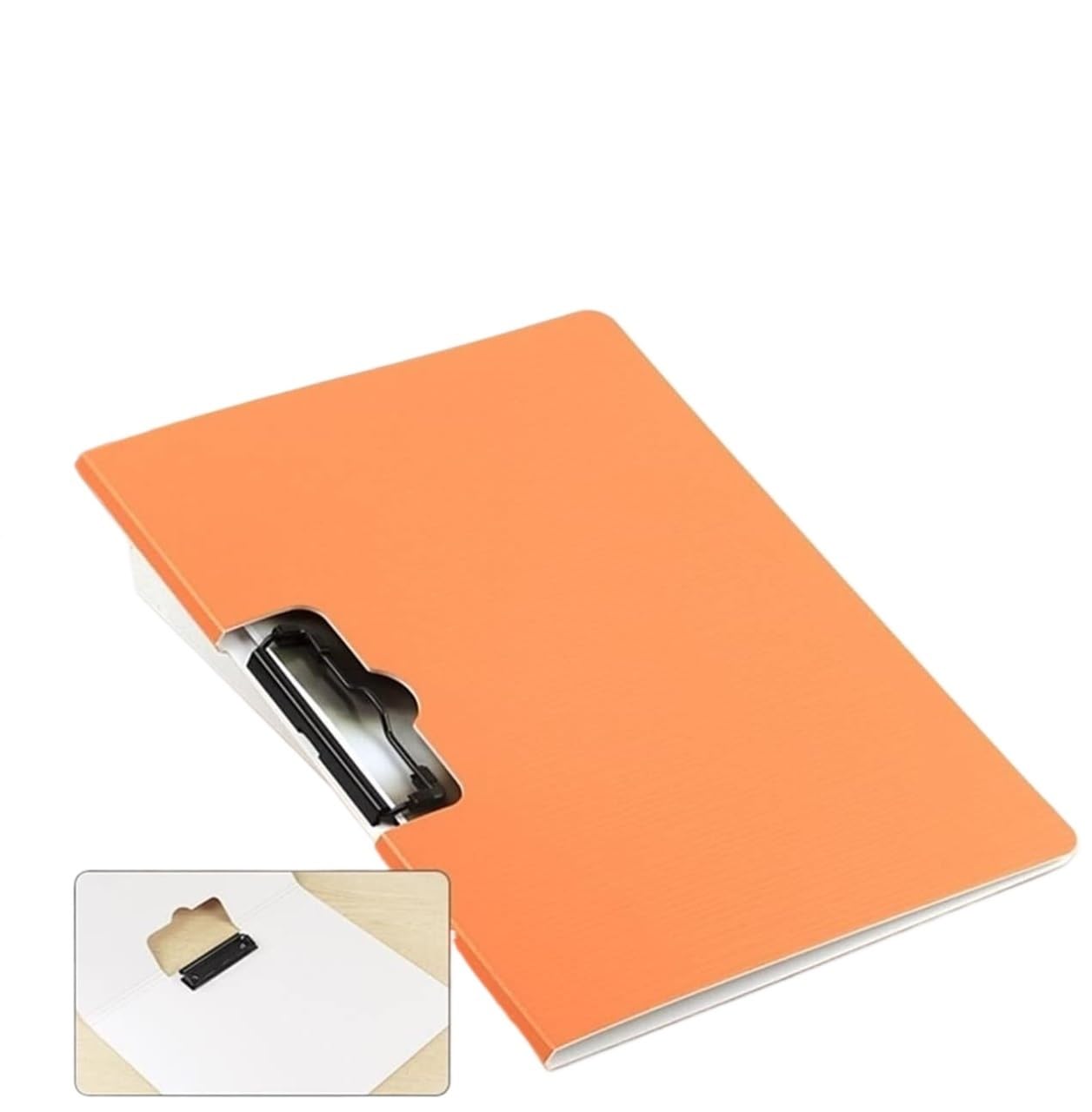 Ziehharmonika-Ordner, 6er-Pack Aktenordner, Kunststoff-Berichts-Präsentationsordner, Ordner mit Verstärkungsklammern, Bürolösungen, verschiedene Farben, Akten-Organizer (Farbe: Rosa) (Color : Orange