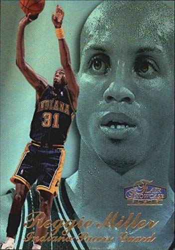 Amazon.com: 1997-98 Flair Showcase Row 3#57 Reggie Miller NBA 