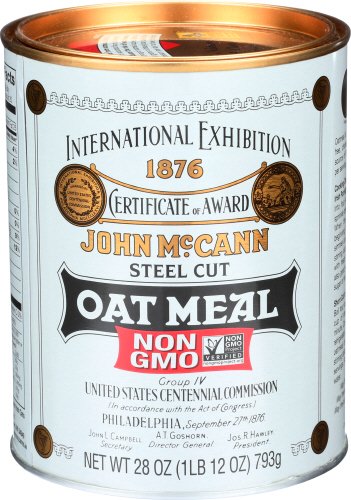 Mccann's Steel Cut Oatmeal, 28-Ounce Tin (Pack of 4)