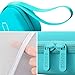 BOVKE Travel Carrying Case Compatible with 3M Littmann Classic III, Lightweight II S.E, MDF Acoustica Deluxe Stethoscopes - Extra Room for Medical Scissors EMT Trauma Shears and LED Penlight, Emerald