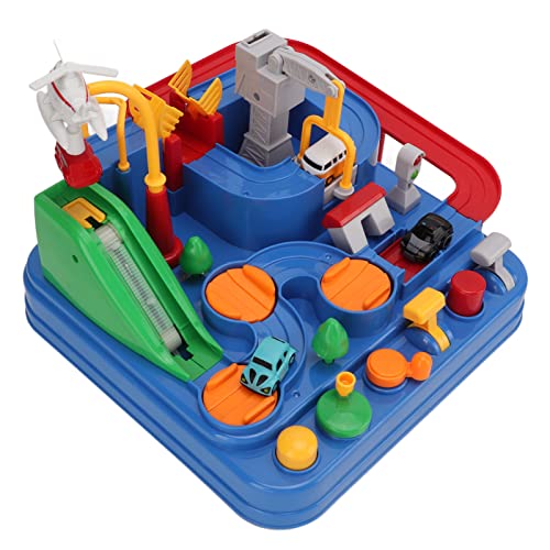 Voiture de piste d'aventure haut de gamme puzzle interactif