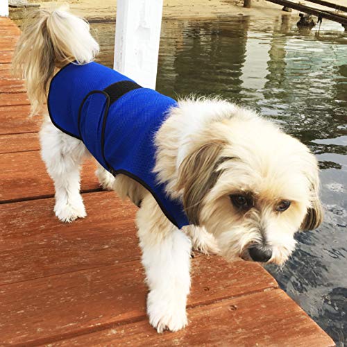 DOGZSTUFF Dog Cooling Vest, Lightweight Evaporative Summer Coat with UV Protection, Soft - Image 3