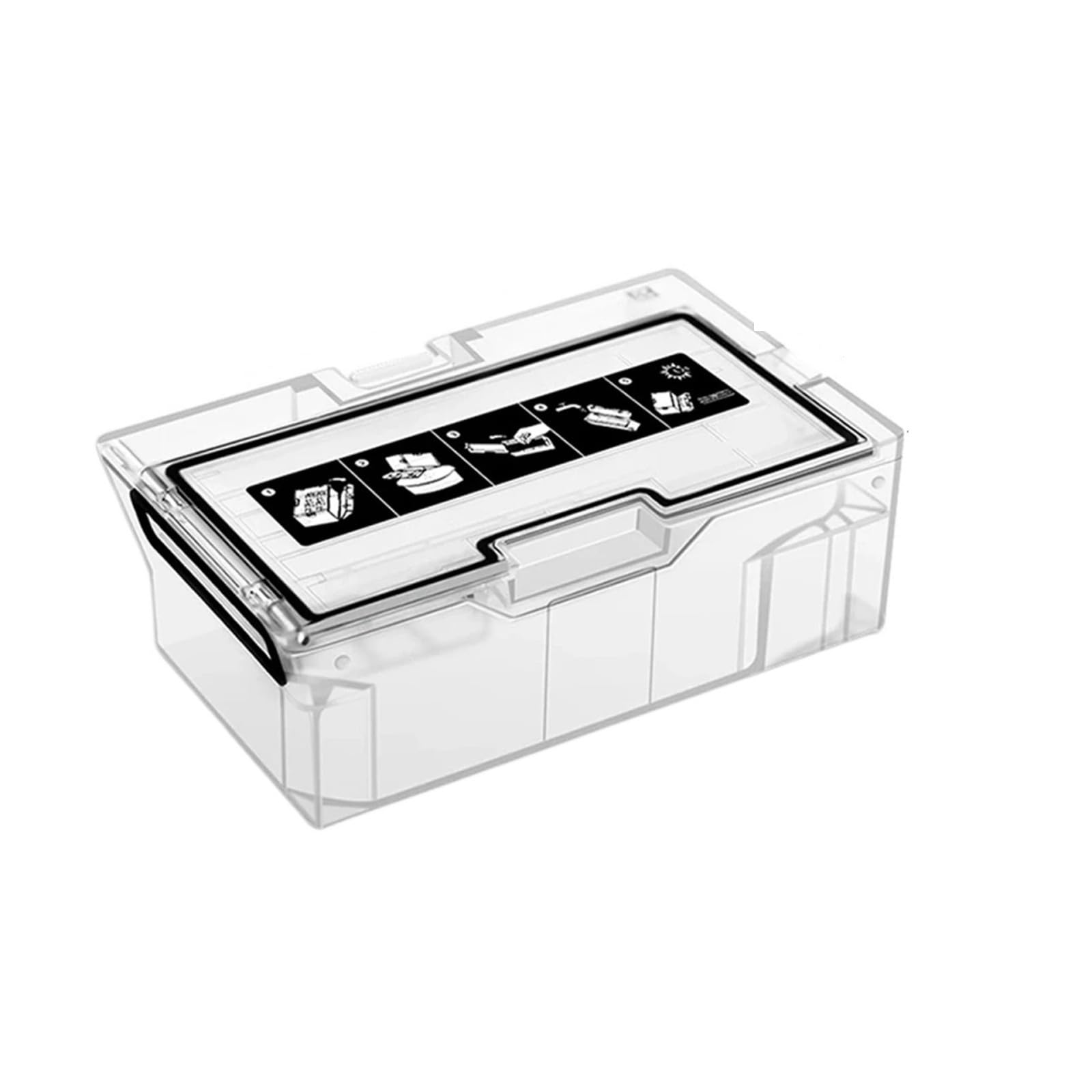 Shiketong Dust Bin, Compatible For Xiaomi，Compatible For Roborock，S50 S51, S7 T7S G10, S8 G20, T7 S5 MAX, G10S T8 PLUS Robot Vacuum Cleaner Replacement Dust Box(E)