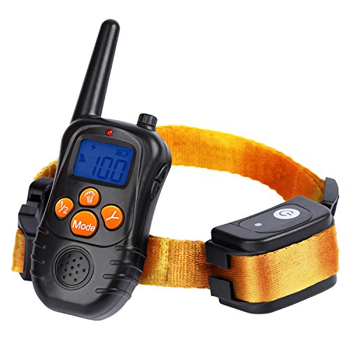 [VERSION 2.0] K9konnection Low Voltage Dog Training Collar with Remote, On/Off Button | Rechargeable, Weatherproof and 100 Levels of Beep, Vibration and Electric Shock,For Small, Medium, Large Dogs.