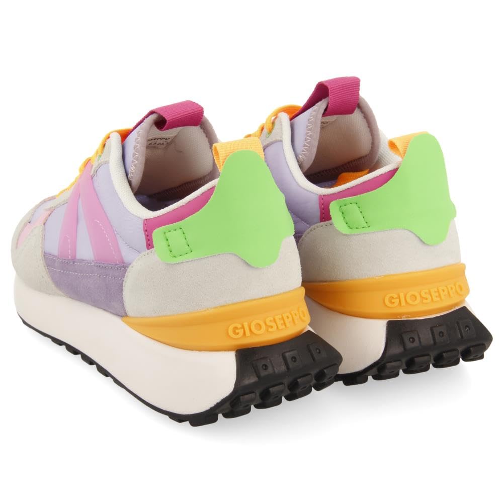 Sneakers Amarillas con Detalles Multicolor para Mujer Adair