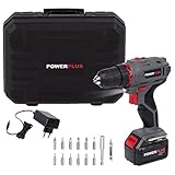 powerplus akkuschrauber ladegerät Bohrleistung Stahl 6 mm / Holz 19 mm