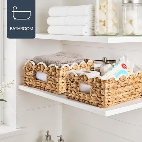 Best-Choice-Products-9x12-Scalloped-Shelf-Baskets-Woven-Storage-Bins-Storage-Organizers-for-Pantry-Living-Room-Bedroom-Nursery-Laundry-4-Pack-Natural-with-White-Trim