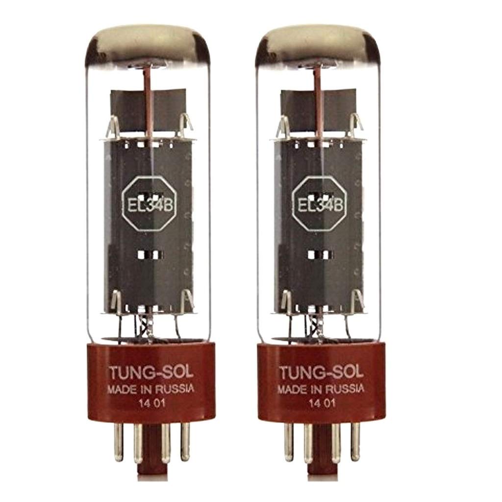 Tung-Sol Brand New Reissue EL34B Plate Current Matched Pair (2) Vacuum Tubes