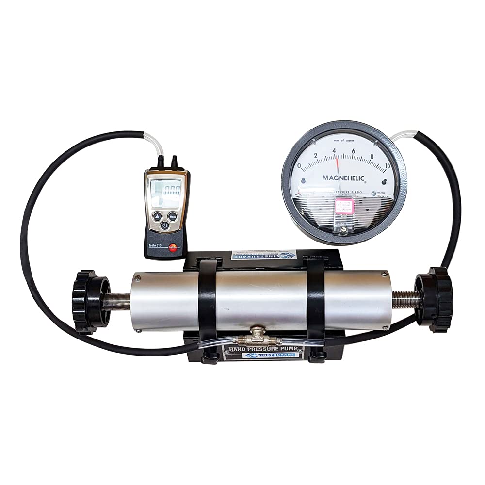 Buy Negative Pressure Gauge Calibrator for HVAC, Laboratories, Room