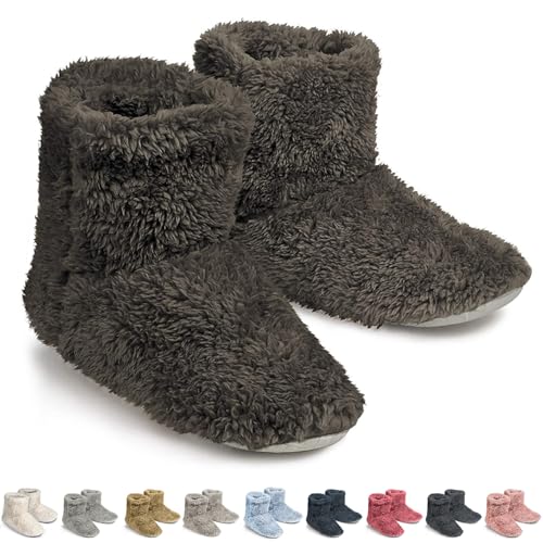 [Rilobi] [フットコーディネーターの推奨]モコモコスリッパ あったかスリッパ 北欧 冬用 ルームシューズ 冬 滑り止め 静音 スリッパ 冬 室内履き 防寒 洗える 男女兼用