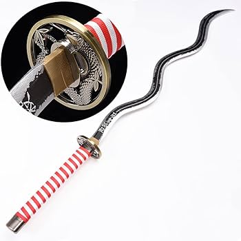 Amazon.co.jp: TISSY 鬼滅の刃 伊黒小芭内 蛇柱 木製 日輪刀