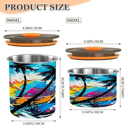 Vaso para café ATTX acero inoxidable 30oz con tapa hermética miniatura 2