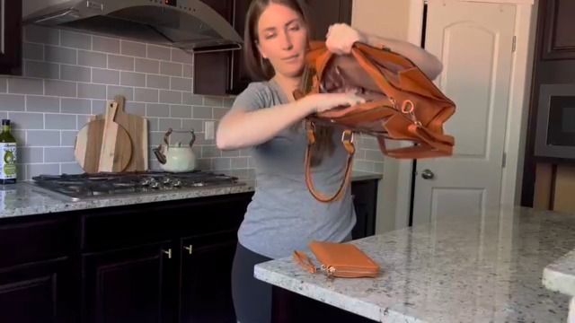 Set 2 Bolsos Mujer Satchel Tote Hobo 3 Compartimentos miniatura 7