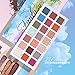Docolor Eyeshadow Palette 21 Colors Makeup Palette Matte Shimmer Eye Shadow Pallete Waterproof Powder Natural Pigmented Nude Naked Smokey Professional Cosmetic Christmas Gift