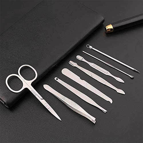 Mostop 12 STKS Nail Clippers Kit Manicure Set Rvs Professionele Pedicure Care Tools Toenail Clippers, Grooming Kit met… - Afbeelding 6