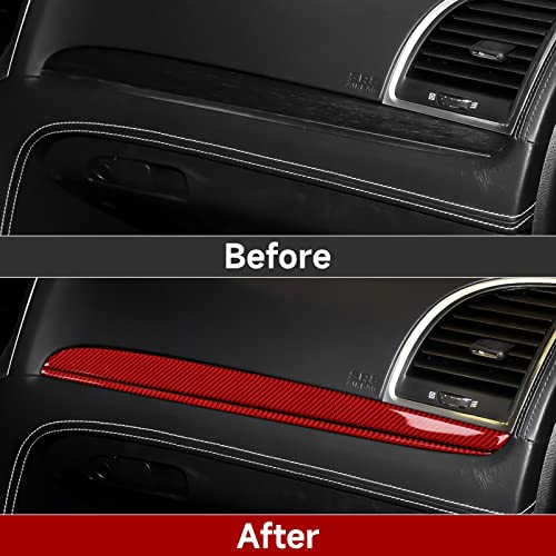 Image of Car Copilot Decor Dashboard Protective Decals for 2011-2023 Chrysler 300 / 300C / 300S / Limited /Touring Accessories Interior Stickers
