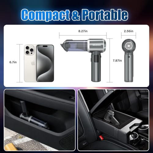 Save 30% on WUDOO 4-in-1 Cordless Car Vacuum Cleaner - Image 6