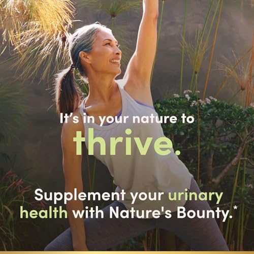 Image of Nature's Bounty Cranberry Concentrate w /Vitamin C, Dietary Supplement, Supports Urinary Tract and Immune Health, 25200mg, 60 Rapid Release Softgels (Pack of 2)