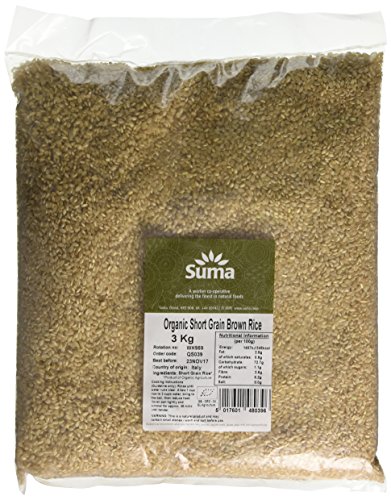Suma Organic Short Grain Brown Rice 3 Kg
