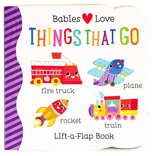 Image of Things That Go Chunky Lift-a-Flap Board Book (Babies Love)