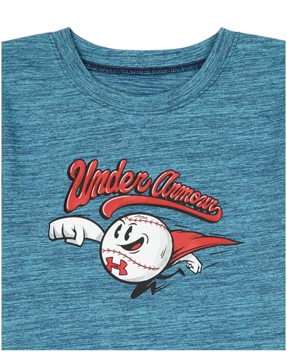Image of Under Armour Boys' 2-piece Short Sleeve Graphic T-Shirt and Shorts Set, Lightweight & Breathable