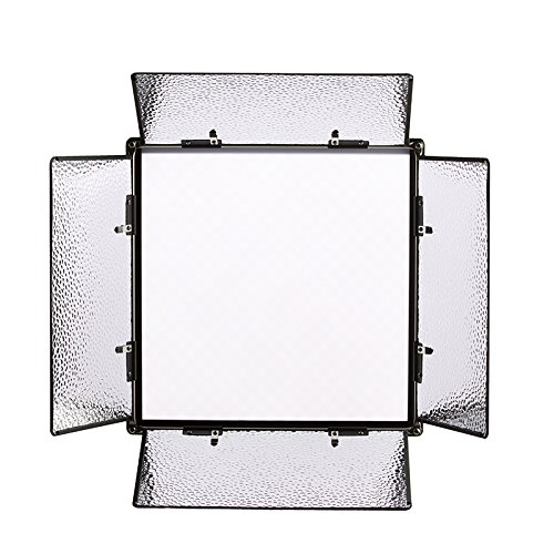 Ikan Lyra (3X) バイカラー 3200K-5600K ソフトパネル (1) 1 x 1 (2) ハーフスタジオ&フィールド LED 照明キット 納屋のドア、スタンド、ケースを含む バイカラー 調節可能 LB-1F2H の商品画像 10