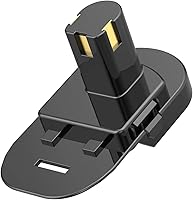 Vista 6 de Actualización del adaptador para herramientas inalámbricas Ryobi de 18 V – Compatible con la instalación de baterías Ridgid de 18 V y fuente