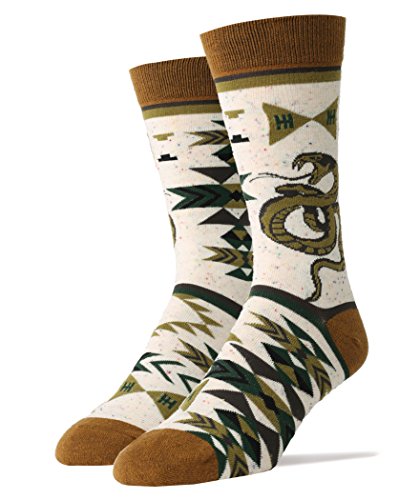 Sock It Up Mens Snake Eyes Crew Socks, Snake Eyes, 8-13